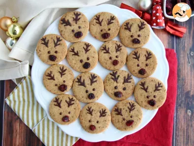 Biscuits sablés rennes (sans gluten et vegan)