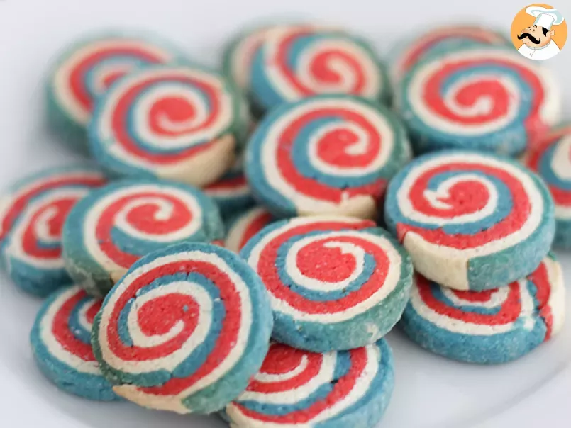 Biscuits sablés tricolores, drapeau français - photo 2