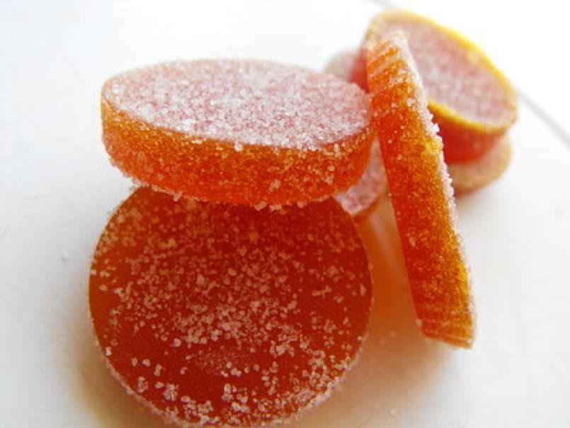 Bonbons à l'orange et au miel ou comment ma cuisine se transforme en confiserie !!