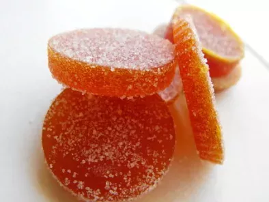 Bonbons à l'orange et au miel ou comment ma cuisine se transforme en confiserie !!