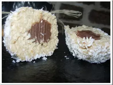 Boule CoCo à la Mauricienne tendrement truffée de ganache chocolat - photo 2