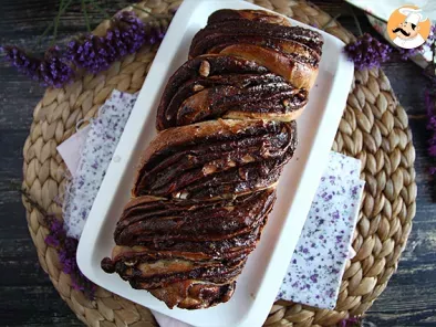 Brioche babka au chocolat et aux noisettes - photo 3