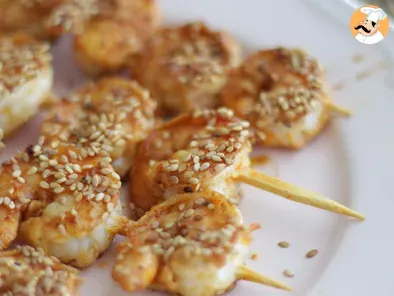 Brochettes de crevettes sauce chinoise - photo 5