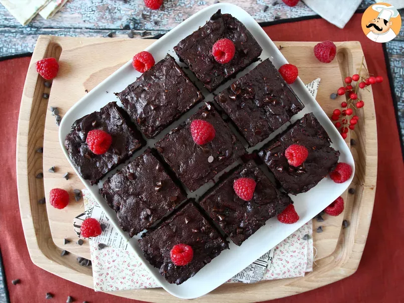Brownie framboise chocolat, la gourmandise à l'état pur ! - photo 2