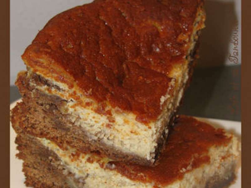 Brownies marbré à la pralinoise et mascarpone - photo 2