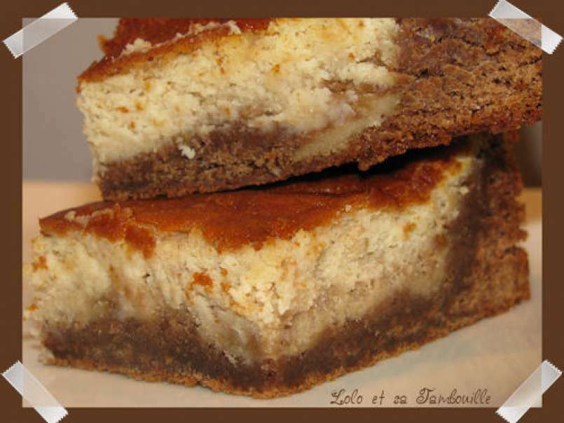 Brownies marbré à la pralinoise et mascarpone - photo 3