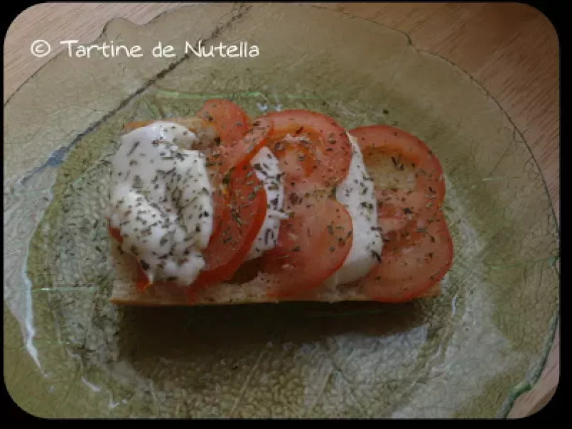 Bruschetta tomate-mozzarella-jambon - photo 3
