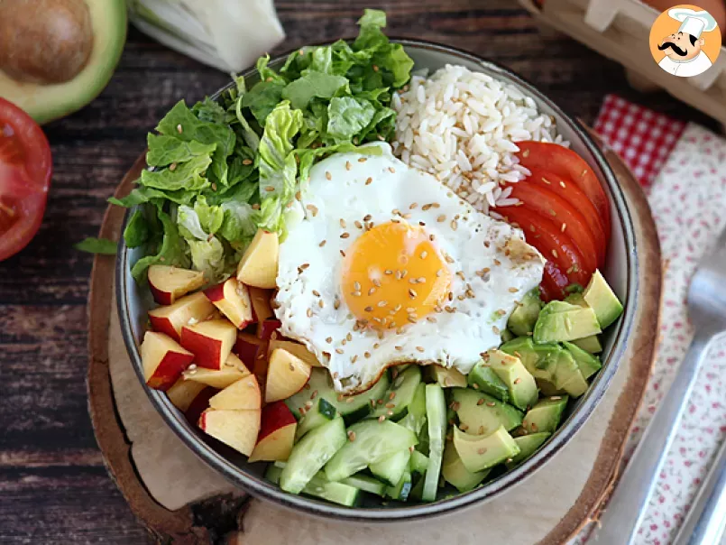 Buddha bowl végétarien - Une belle salade équilibrée et colorée! - photo 5