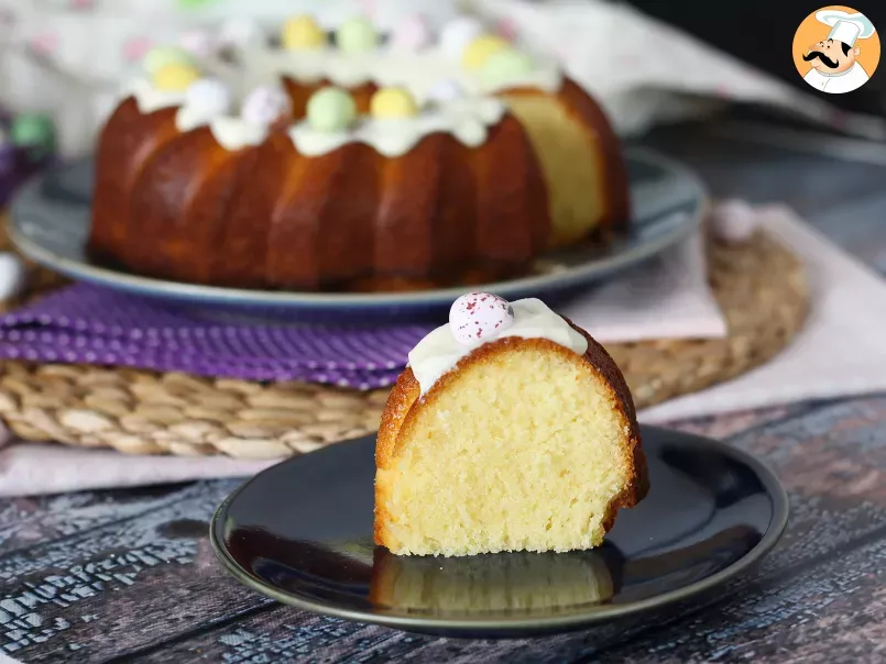 Bundt cake de Pâques au citron et chocolat blanc - photo 3