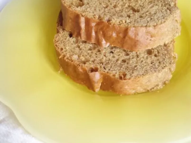 Cake au froment et à l'huile d'olive