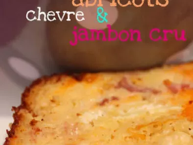 Cake aux abricots, chèvre, jambon cru et noisette - photo 2