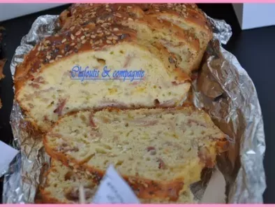 Cake aux confits d'oignons, jambon & gruyère - photo 2
