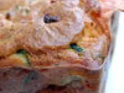 Cake aux courgettes, tomates séchées, basilic & mozzarella - photo 2