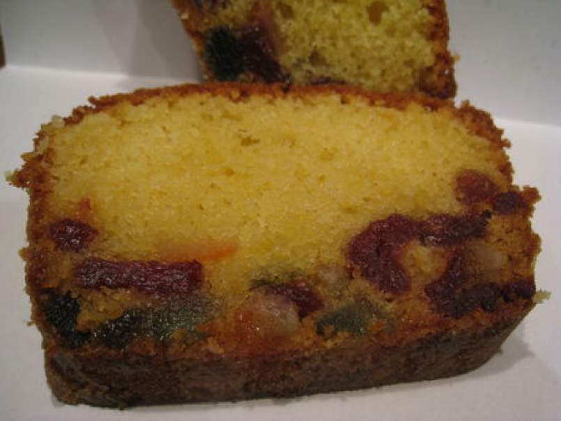 Cake aux fruits confits et cerises séchées - photo 2
