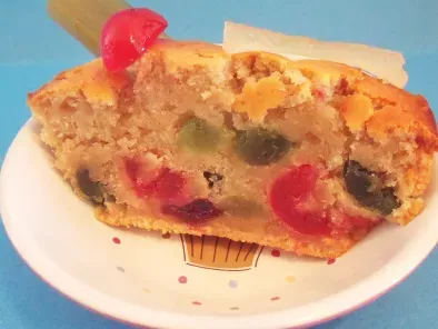 Cake aux fruits confits vegan