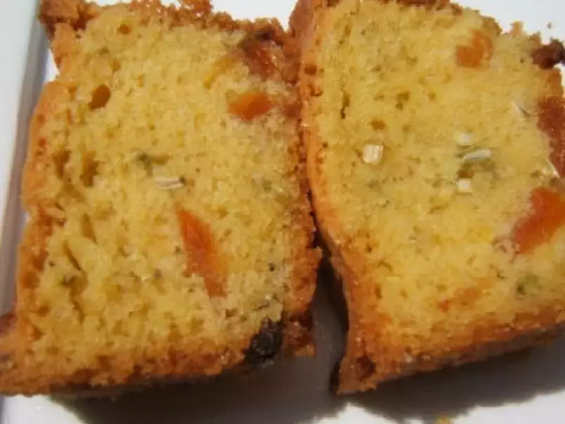 Cake aux graines d''angélique et abricots secs - photo 3