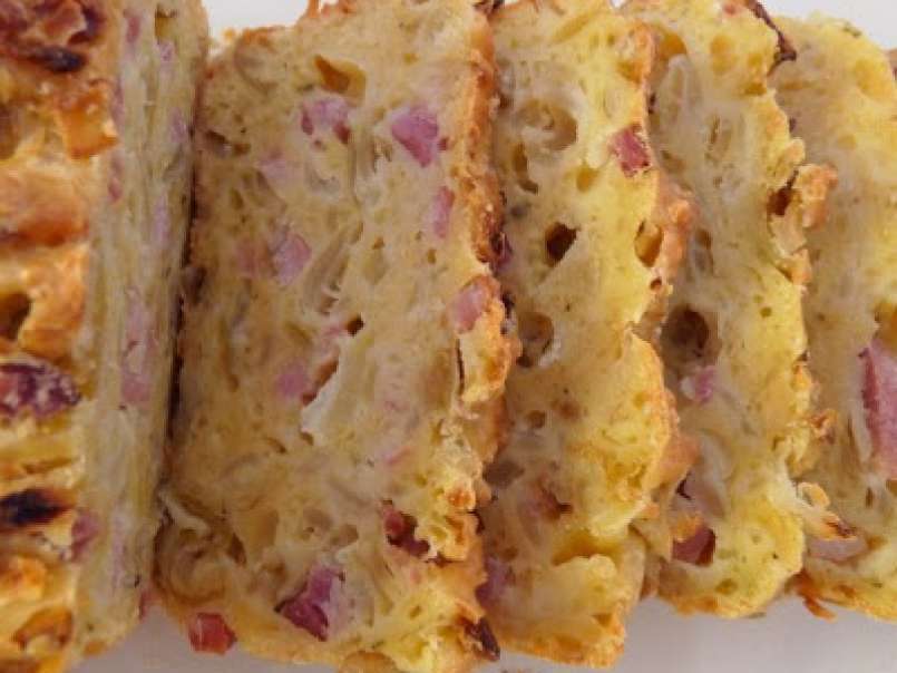Cake aux lardons et oignons - photo 2