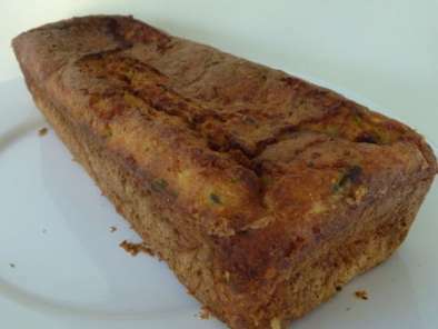 Cake courgette-jambon-basilic