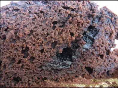 Cake fondant choco-compote (allégé) - photo 3