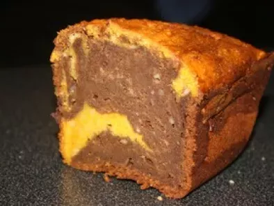 Cake marbré à la courge butternut vanillée (et au chocolat pour faire bonne mesure)