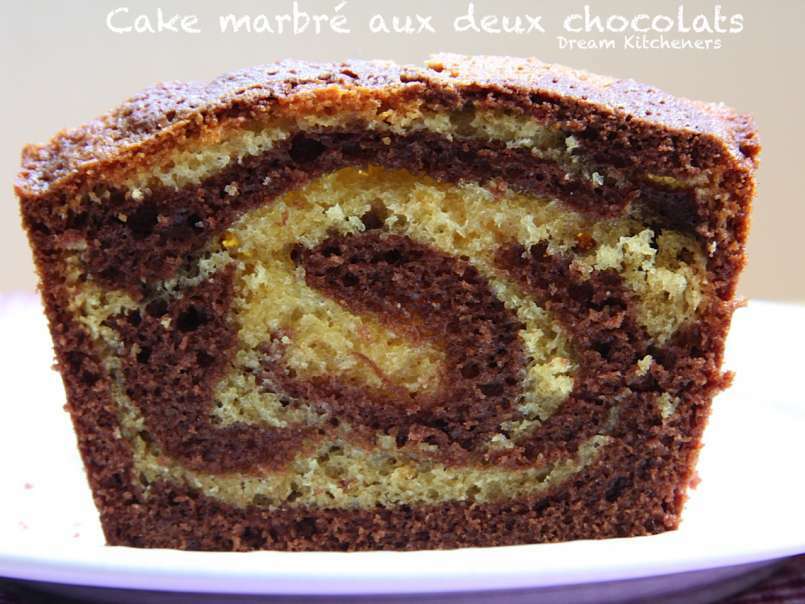 Cake marbré aux deux chocolats - photo 2