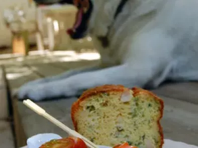 Cake persil, poulet & roquefort - photo 2