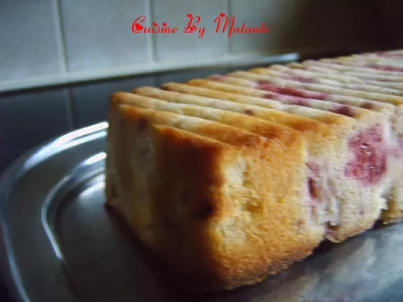 Cake rhubarbe-framboises de Sophie Dudemaine et autres commentaires