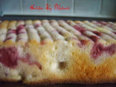 Cake rhubarbe-framboises de Sophie Dudemaine et autres commentaires - photo 2