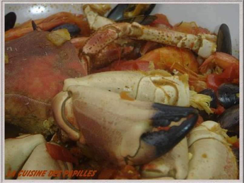 Cari de crabe aux moules et aux gambas - photo 2