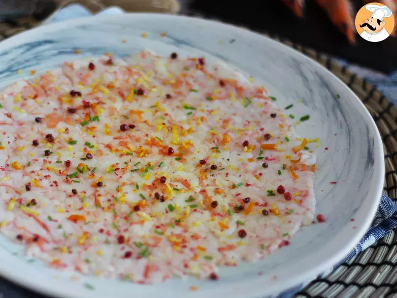 Carpaccio de crevettes : l'entrée fraîche et colorée par excellence - photo 3