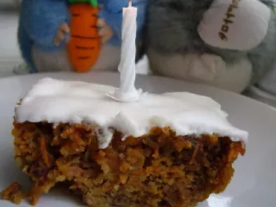 Carrot cake sans gluten :-) gâteau aux carottes