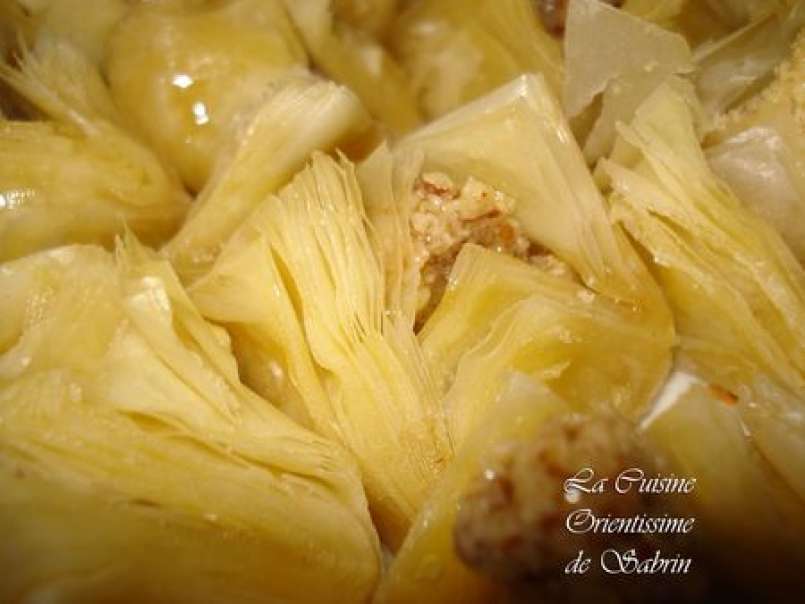 Chamiya ou petit feuilleté la pistache (pâtisserie syrienne/libannaise). - photo 2
