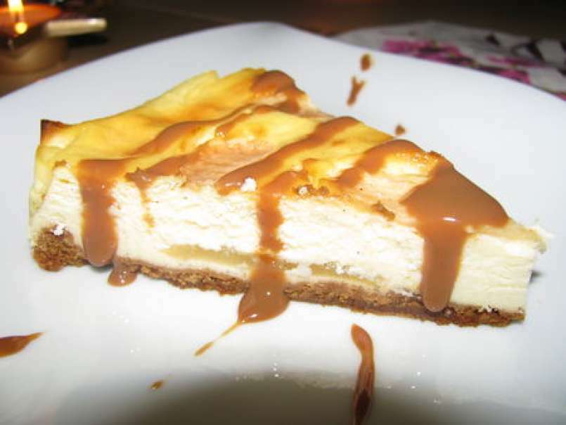 Cheese cake au chocolat blanc et poires - photo 2