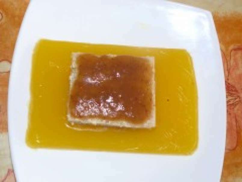 Cheese-cake aux dattes sur lit d'orange - passion - photo 2