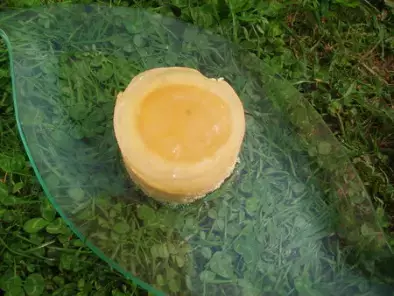 Cheese-cake citronné et miroir au citron