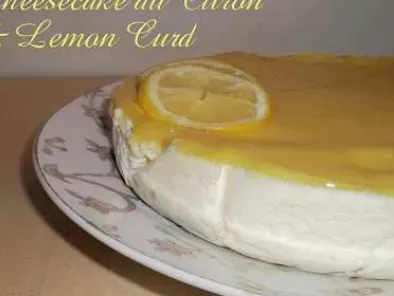 Cheesecake au Citron avec nappage