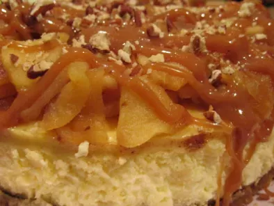 Cheesecake aux Pommes et Sauce au Caramel - photo 3