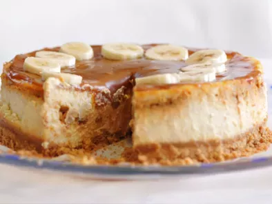 Cheesecake bananes / caramel sans gluten