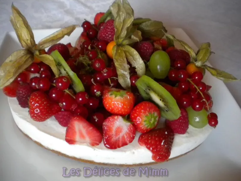 Cheesecake en cœur aux fruits frais - photo 4