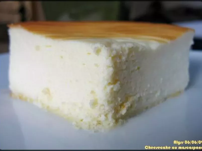 Cheesecake fromage blanc-mascarpone - photo 3