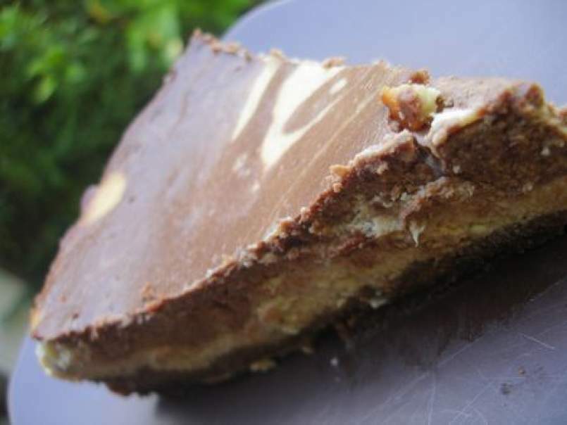 Cheesecake marbré banane-chocolat - photo 2