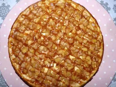Cheesecake Pommes Cannelle et Coulis de Caramel - photo 2