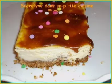 Cheesecake ricotta caramel
