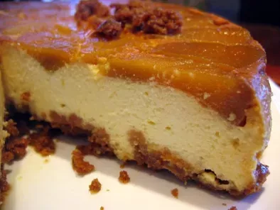Cheesecake Tatin à la mangue caramélisée