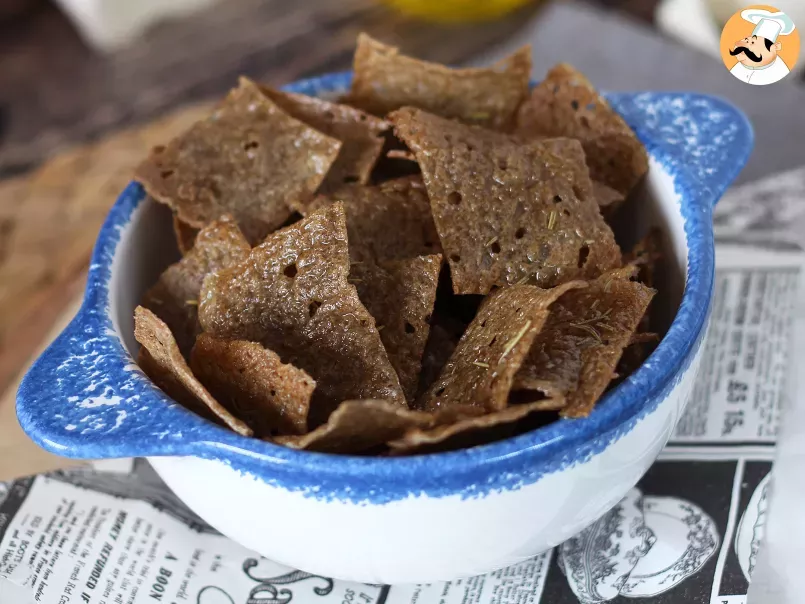 Chips aux galettes de sarrasin: parfait pour l'apéritif!