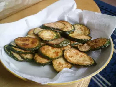 Chips courgette au curry !!!