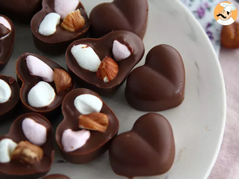 Chocolats aux marshmallows et aux noisettes - photo 2