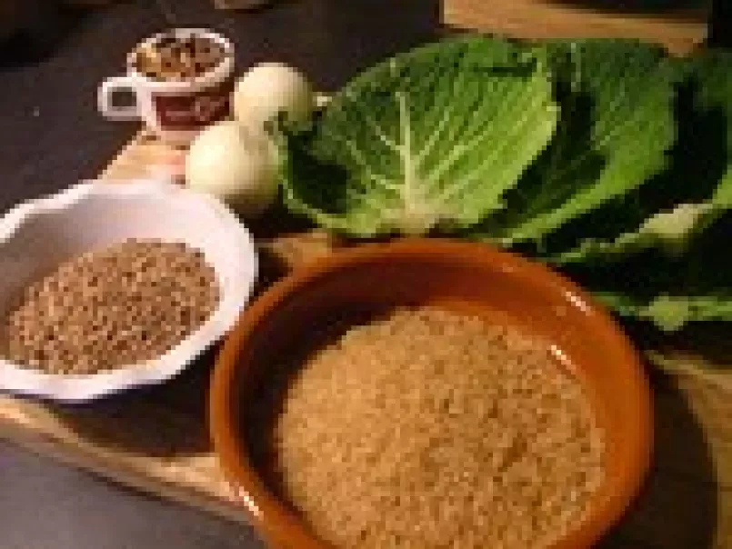 Chou farçi au riz et lentilles - photo 2