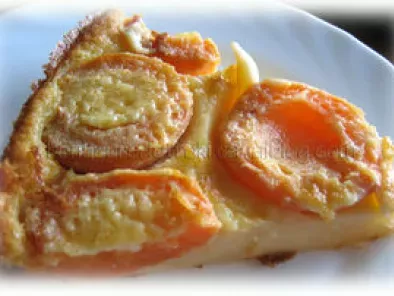 Clafoutis aux abricots et sirop d'orgeat