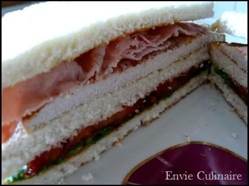 Club sandwich à ma façon pour manger froid quand il fait chaud - photo 3